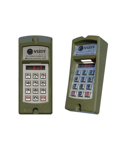 БВД-317FCBW. Блок вызова домофона. VIZIT в Рязани