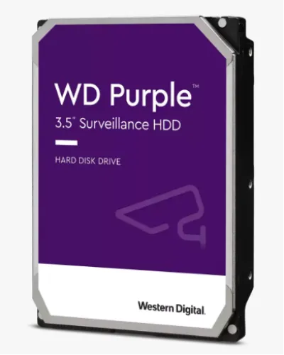 HDD 1000 GB (1 TB) SATA-III Purple (WD10PURZ). Жесткий диск (HDD) для видеонаблюдения. Western Digital в Рязани