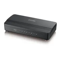 GS-108SV2-EU0101F. Коммутатор 8 портов 1000 Мбит/с, настольный. ZYXEL