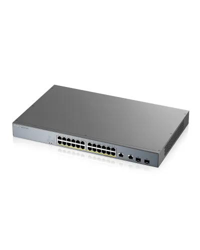 GS1350-26HP-EU0101F. L2 коммутатор PoE+ для IP-видеокамер rack 19. ZYXEL в Рязани