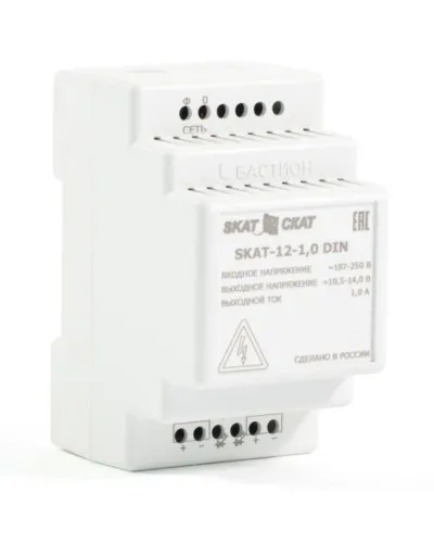 SKAT-12-1,0DIN (583). Источник вторичного электропитания резервированный. Бастион в Рязани