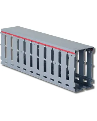 Короб перфорированный, серый RL12 40x100 (00161RL): Короб перфорированный в Рязани