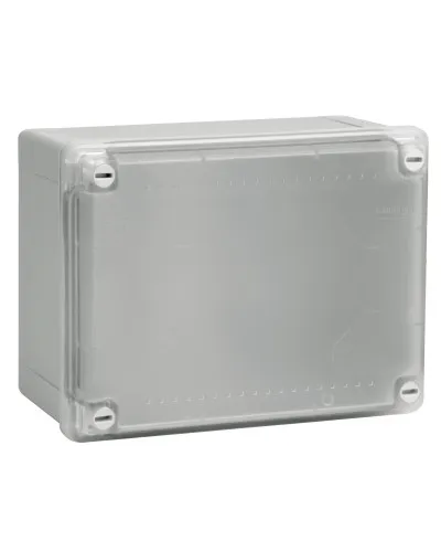 Коробка ответвительная с гладкими стенками IP56, 240х190х90 (54220). Коробка ответвительная с гладкими стенками и матовой крышкой. ДКС в Рязани