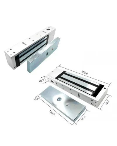EMC 1200 ALH. Замок электромагнитный накладного монтажа. dormakaba в Рязани