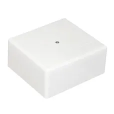 Коробка MB75 75х75х40, 2P (1,5…2,5мм²) белая (46001HF-W). Коробка монтажная, огнестойкая, без галогена. Экопласт
