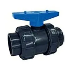 Ecoplast кран шаровый d25 (уплотнение TPV, остальное EPDM) с муфтовым окончанием (49447). Кран шаровый. Экопласт