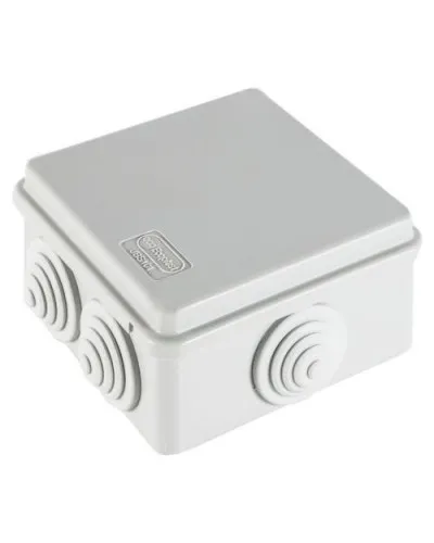 Коробка JBS101 100х100х55, 6 вых., IP55, серая (44037). Коробка монтажная. Экопласт в Рязани