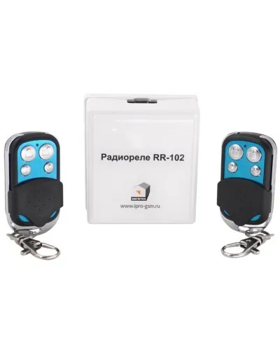 RR-102 + 2 пульта, 150 метров, питание 12В. Комплект радиореле. ИПРо в Рязани