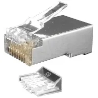 RJ-45 (8P8C) Cat.6, экран., со вставкой. Разъем RJ-45 (8P8C). Прочие зарубежные