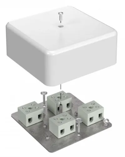 Коробка огнестойкая для к/к 40-0470-FR2.5-8 Е15-Е120 103х103х45. Коробка огнестойкая. Промрукав в Рязани