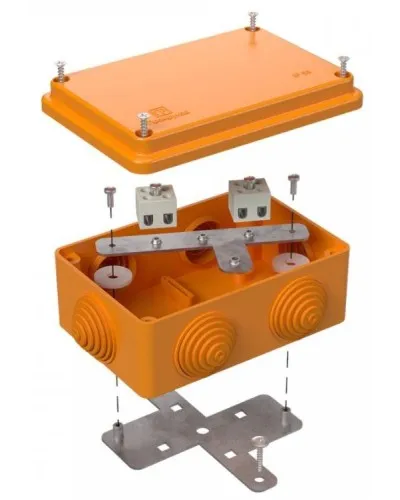 Коробка огнестойкая 120х80х50 (40-0340-FR6.0-4). Коробка огнестойкая для открытой установки. Промрукав в Рязани