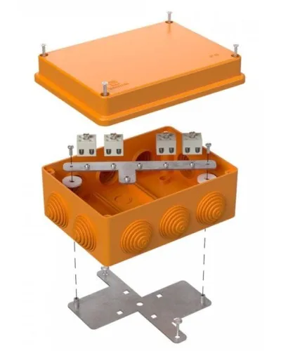 Коробка огнестойкая 150х110х70 (40-0310-FR2.5-8). Коробка огнестойкая для открытой установки. Промрукав в Рязани
