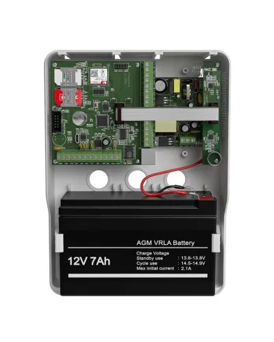 Mega v.5 LTE в корпусе (под АКБ 1,2-7 Ач с БРП 12V 2,5А). Панель охранная радиоканальная. Ритм в Рязани