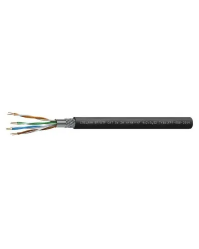 СПЕЦЛАН SF/UTP Cat 5e ZH нг(А)-HF 2х2х0,52. Кабель «витая пара» (LAN) для структурированных систем связи. Спецкабель в Рязани