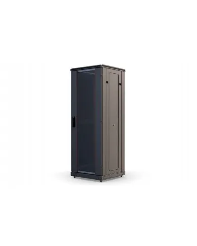 ШТ-НП-М-27U-800-1000-С-Ч (130411-01227). Шкаф телекоммуникационный 19 напольный 27U. ССД (Связьстройдеталь) в Рязани