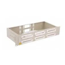 ШКОС-Л-2U/4-48-FC/ST/SC/LC~-(корпус)~ (130308-00043). Кросс оптический 19. ССД (Связьстройдеталь)