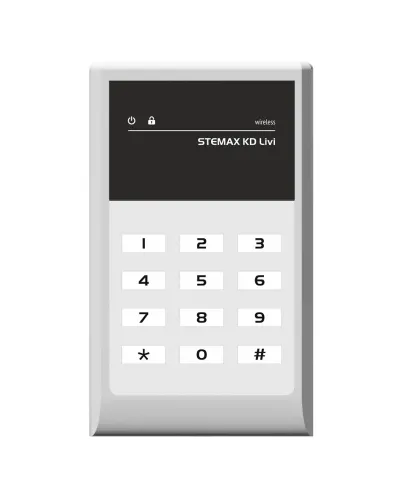 STEMAX KD Livi (серый). Беспроводная кнопочная кодовая панель. Стелс НПП в Рязани